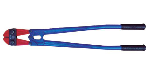 HIT boutenschaar 750mm rood, voor gevlochten tuidraden of scheerlijnen