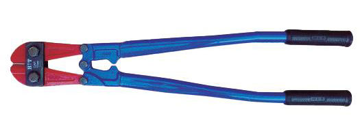 HIT boutenschaar 600mm rood, voor gevlochten tuidraden of scheerlijnen