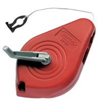 Slaglijnkoord 15 meter in rood huis