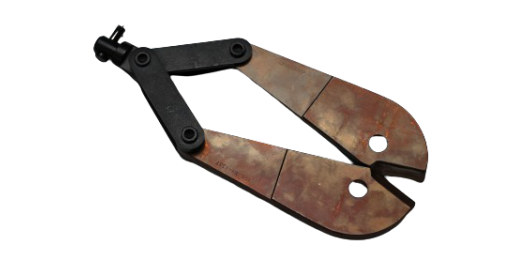 Meskop - betonstaal - pneum. schaar MRC10 & MRC12