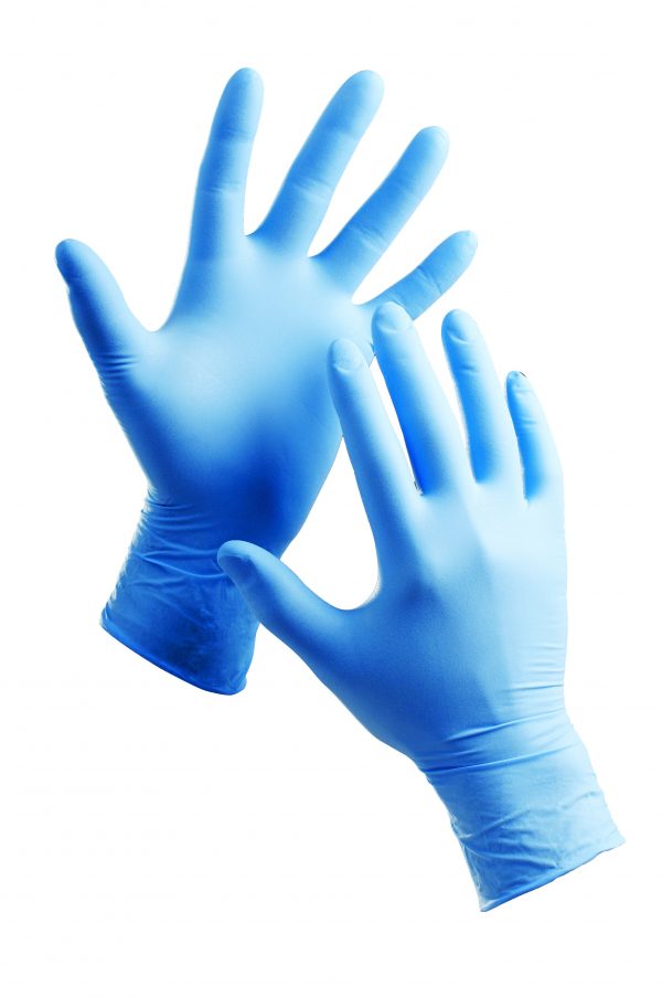 Nitrile handschoen (blauw), maat 11/XXL