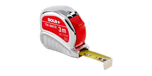 Rolmaat SOLA Tri-Matic, 3 mtr.