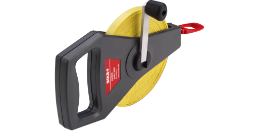 Landmetermaat 50 meter, geijkt, 13mm band