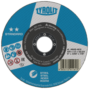 Doorslijpschijf** 178x3,0x22,2 voor metaal, per doos a 25 st