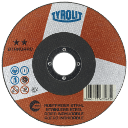 Doorslijpschijf** 125x1,6x22,2 voor metaal, per doos a 25 st