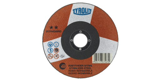 Doorslijpschijf** 125x1,6x22,2 voor metaal, per doos a 25 st