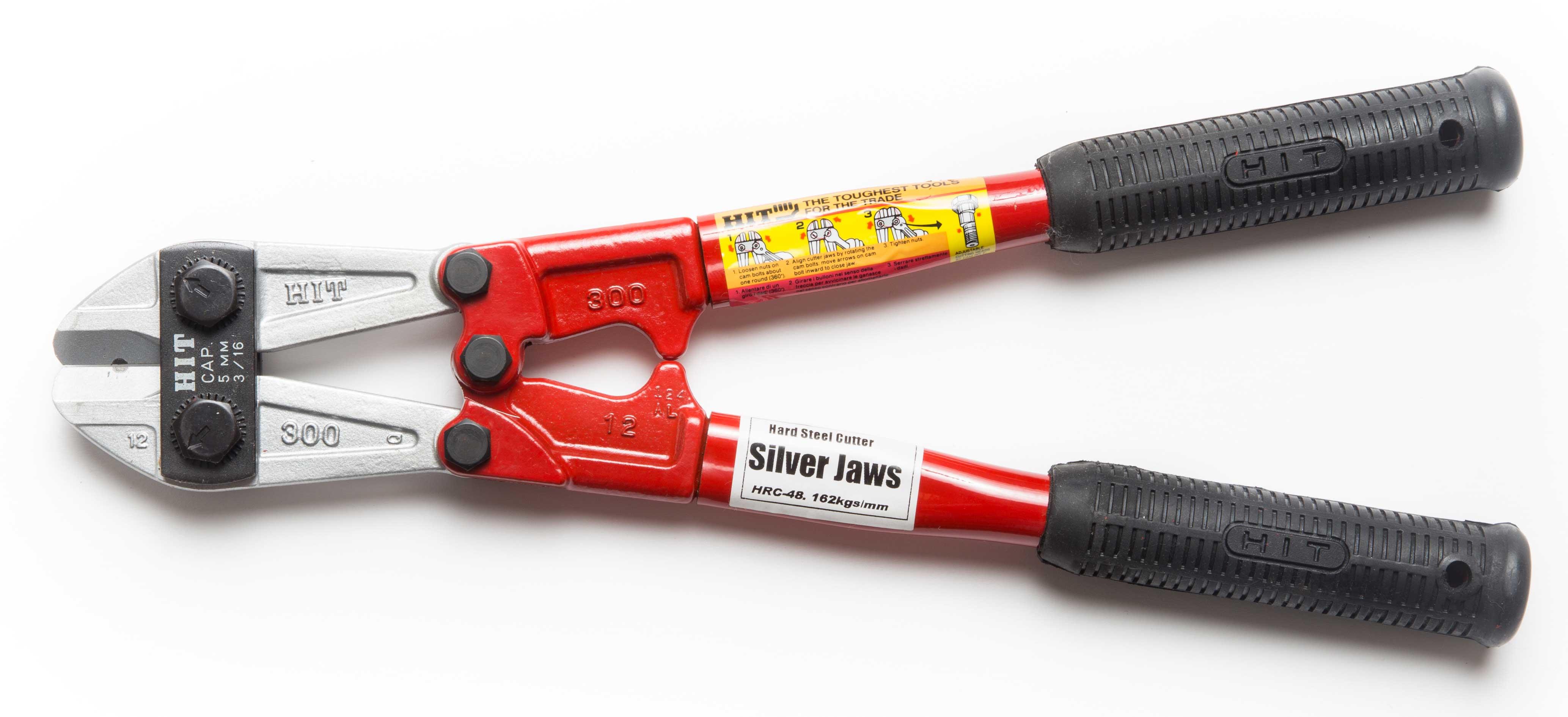 HIT boutenschaar 300mm zilver