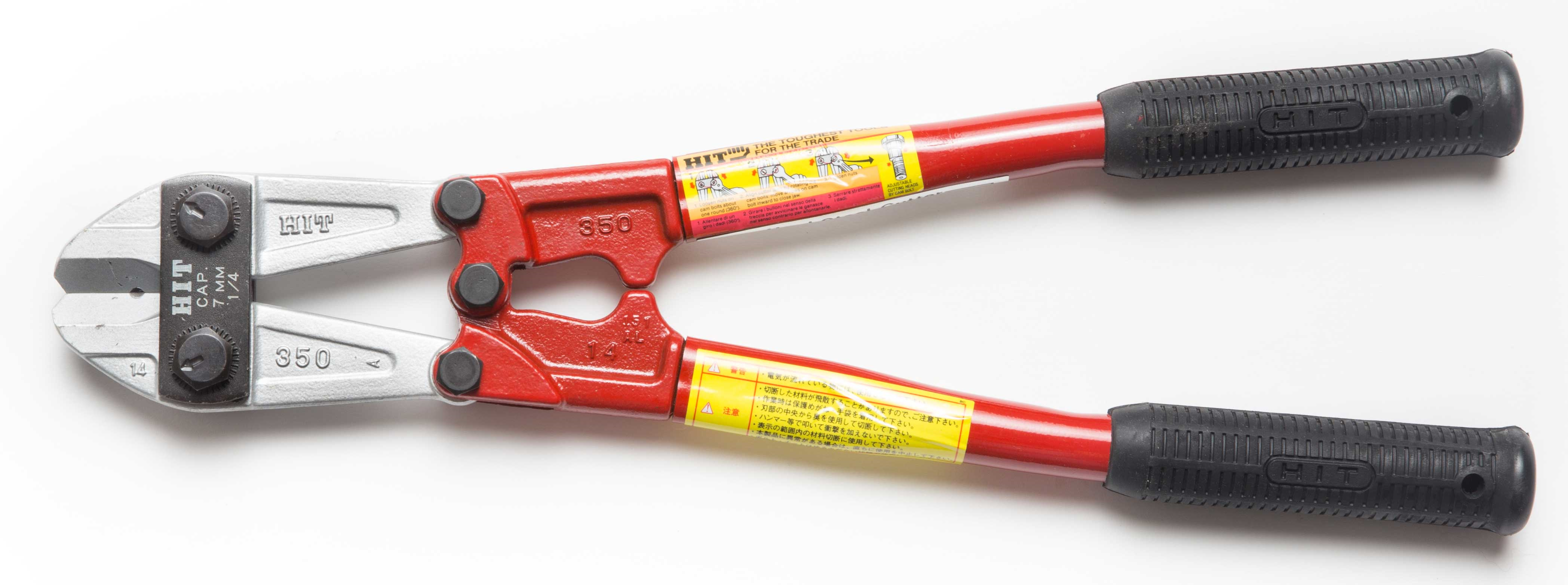 HIT boutenschaar 350mm zilver