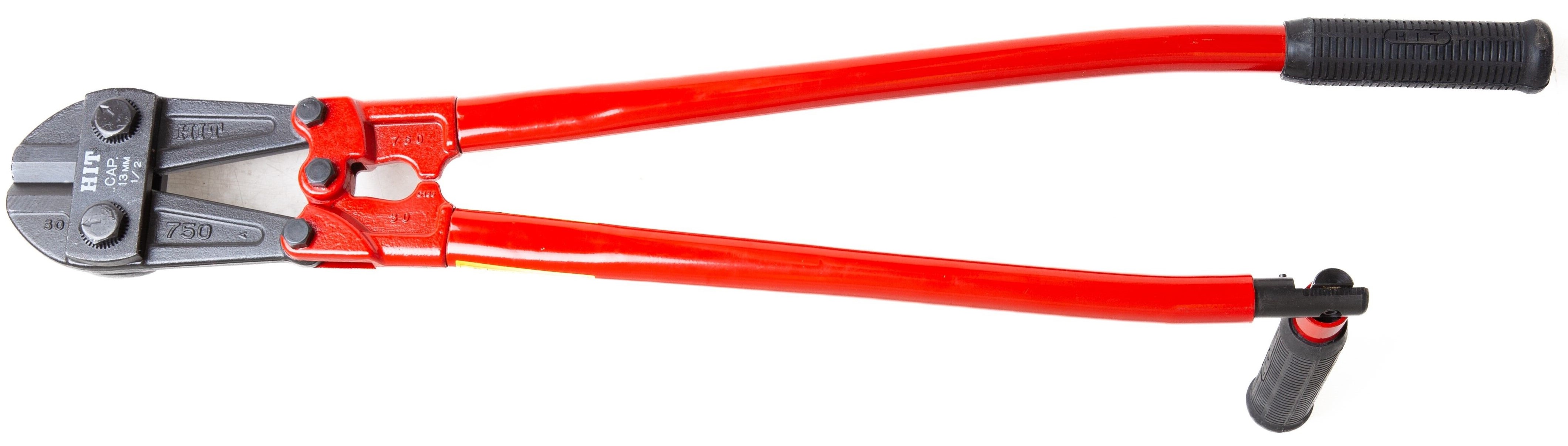 HIT boutenschaar 750mm zwart, met omklapbaar handvat