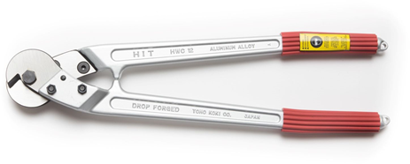 HIT HWC12 staalkabelschaar, aluminium uitvoering