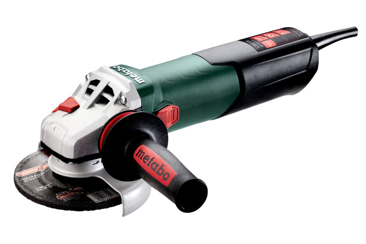 Metabo haakse slijper WA13-125 Quick, 230V, 1350W (topklasse)
