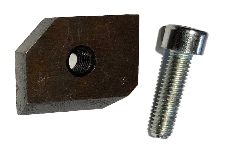 Vast mes met bout t.b.v. MSC16