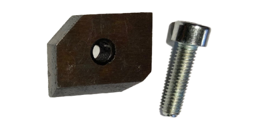 Vast mes met bout t.b.v. MSC16