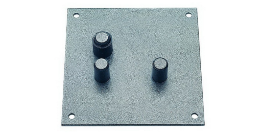 Plooiplaat voor Ø20mm (25x20cm)