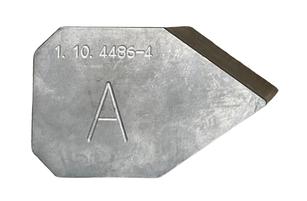 Vaste mes, type A (lang), t.b.v. MTC32 kettingknipper