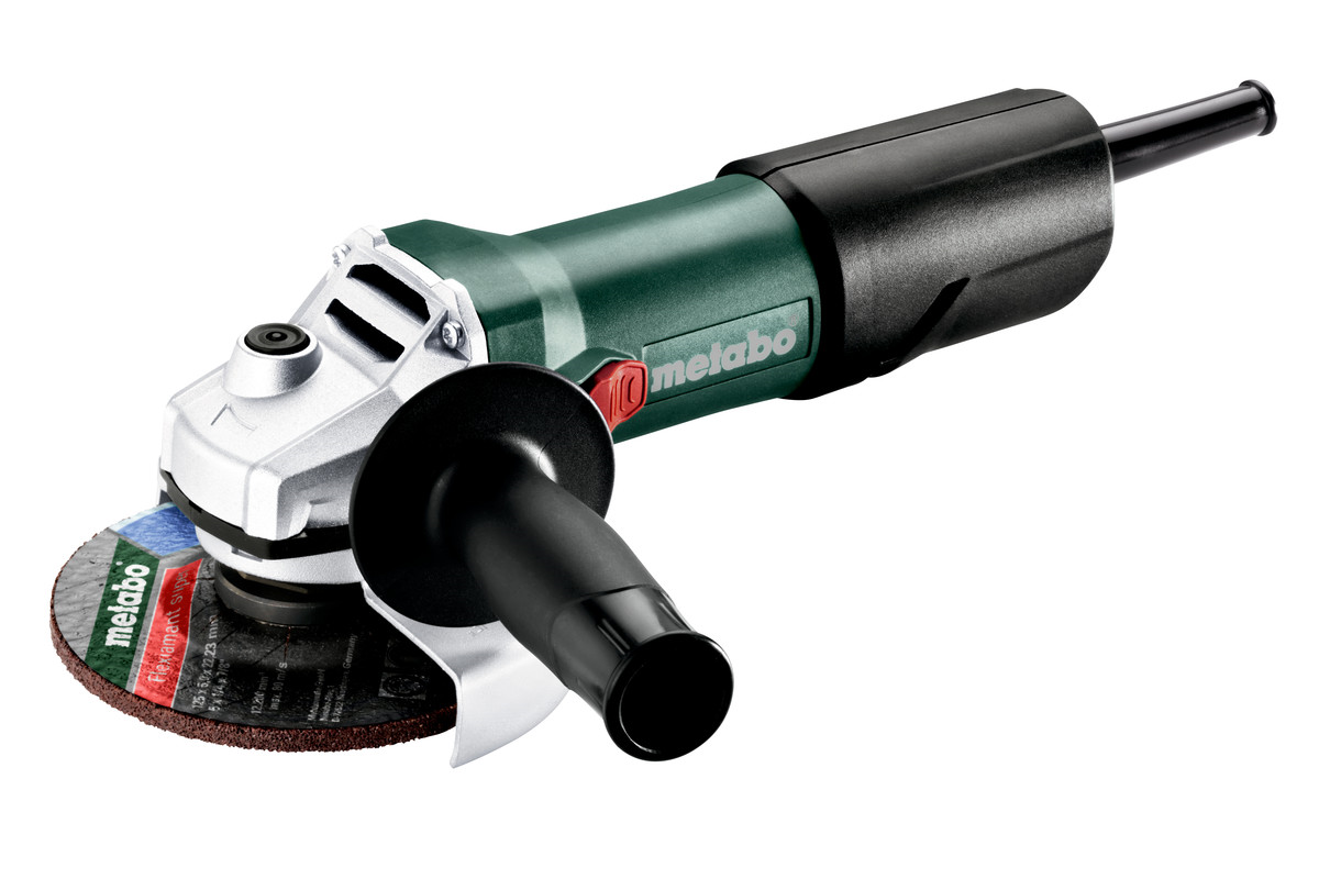 Metabo haakse slijper WEV850-125, 230V, 850W, met toerentalregeling (basic)