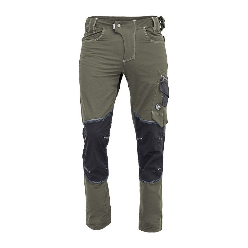 NEURUM PFM broek donk.olijfgroen, maat 52