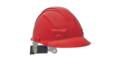 Veiligheidshelm, rood