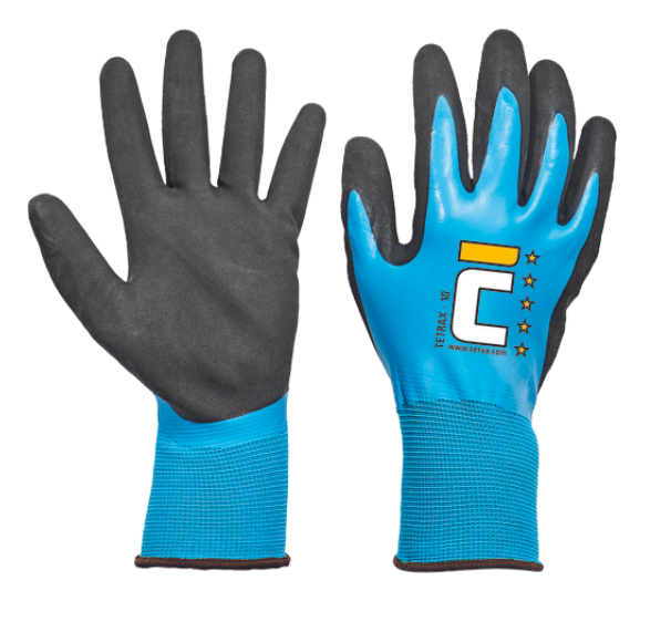 Werkhandschoen (waterdicht), maat 10/XL