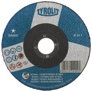 Doorslijpschijf* 230x1,9x22,23 (9 duims) voor metaal, per doos a 25st