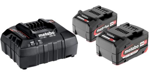 Metabo Basis-set 2x 18 volt 4.0Ah accu's