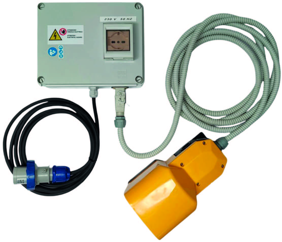 Voetbediening voor kettingknipper MTC26 en MTC32