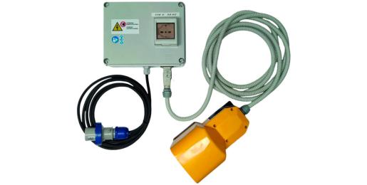 Voetbediening voor kettingknipper MTC26 en MTC32