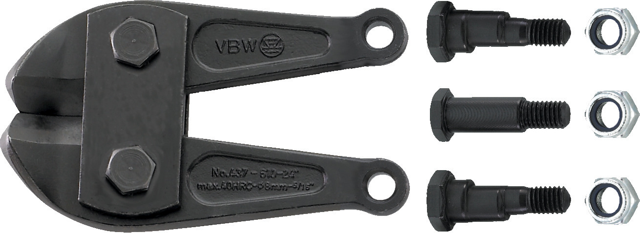 VBW meskop voor lichtgewicht boutenschaar 800mm (45°)