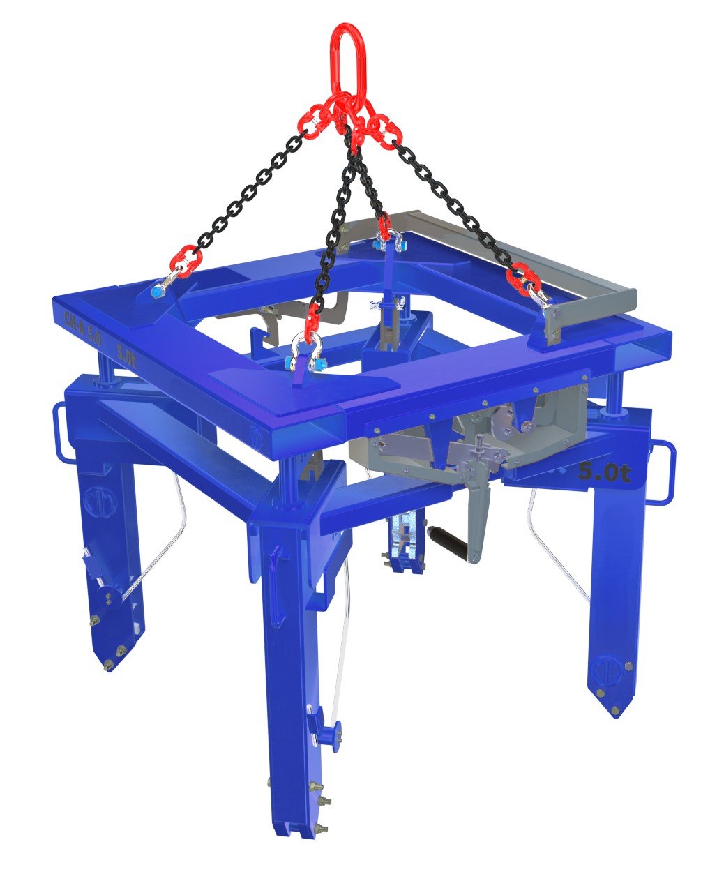 Rollenklem, buitengrijper, WLL6t