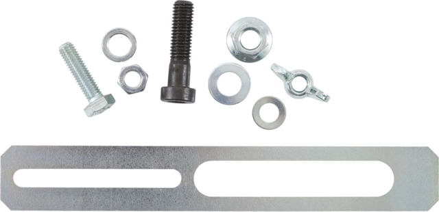 Alarm ponstang, eindstop met stelbout