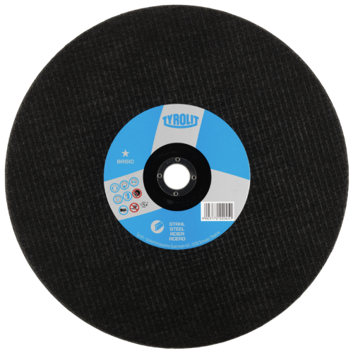 Doorslijpschijf* 300x3,5x20 voor metaal, per doos a 10st