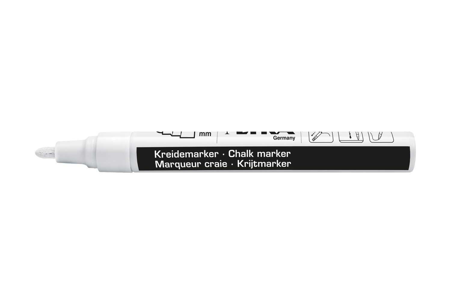 LYRA Krijtmarker 2-4 mm wit