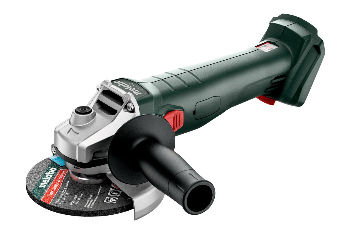 Metabo haakse slijper op accu W18 7-125 (basic) in METABOX