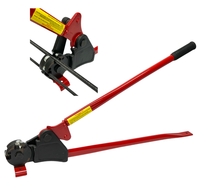 HIT TRCW 10-12, draadstangknipper met dubbele matrijs