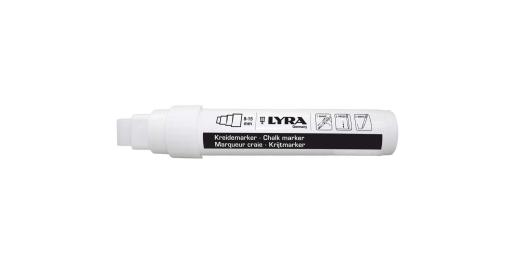 LYRA Krijtmarker 8-15 mm wit, per stuk