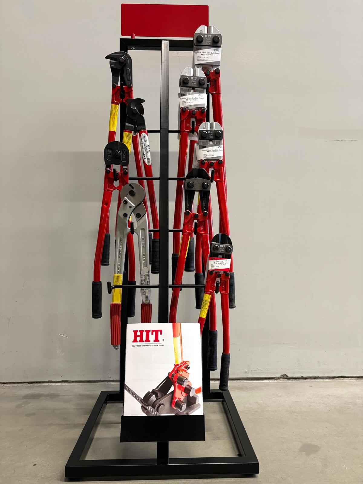 Display (hangrek) voor HIT scharen - bruikleen