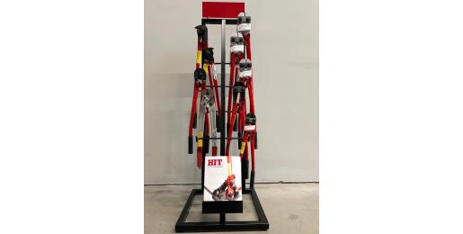 Display (hangrek) voor HIT scharen - bruikleen